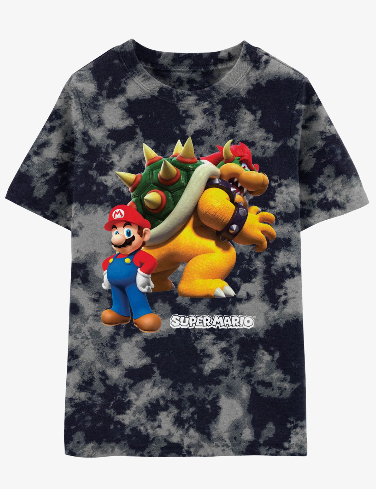 Short sleeve t-shirt;Gaming;Nintendo Super Mario;Video Games;Super Mario;Bowser