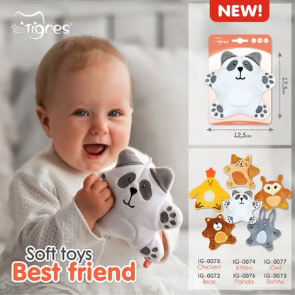 "Best Friend", Tigres Soft toy for babies from 0+ months KITTEN