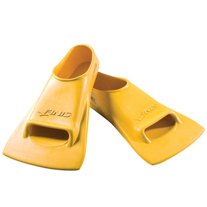 Finis Zoomers Gold Short Blade Training Fins Size C US Men 3.5-5 Women 4.5-6 Euro 35-36