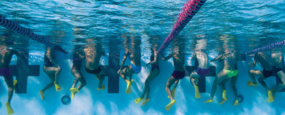 Finis Zoomers Gold Short Blade Training Fins Size C US Men 3.5-5 Women 4.5-6 Euro 35-36