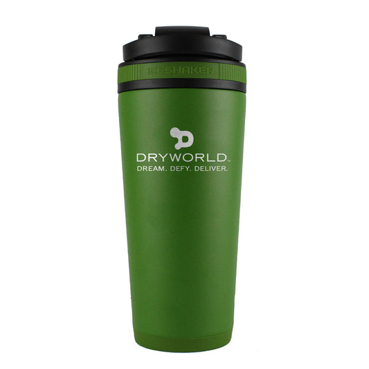 Custom Dryworld 26oz Ice Shaker - Green