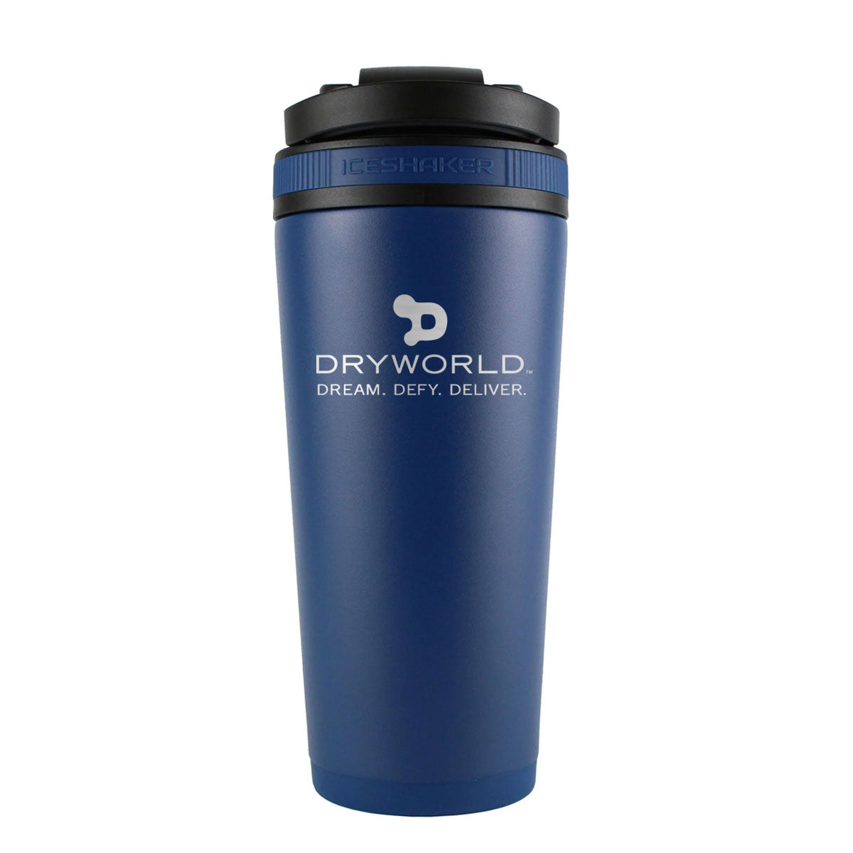Custom Dryworld 26oz Ice Shaker - Navy