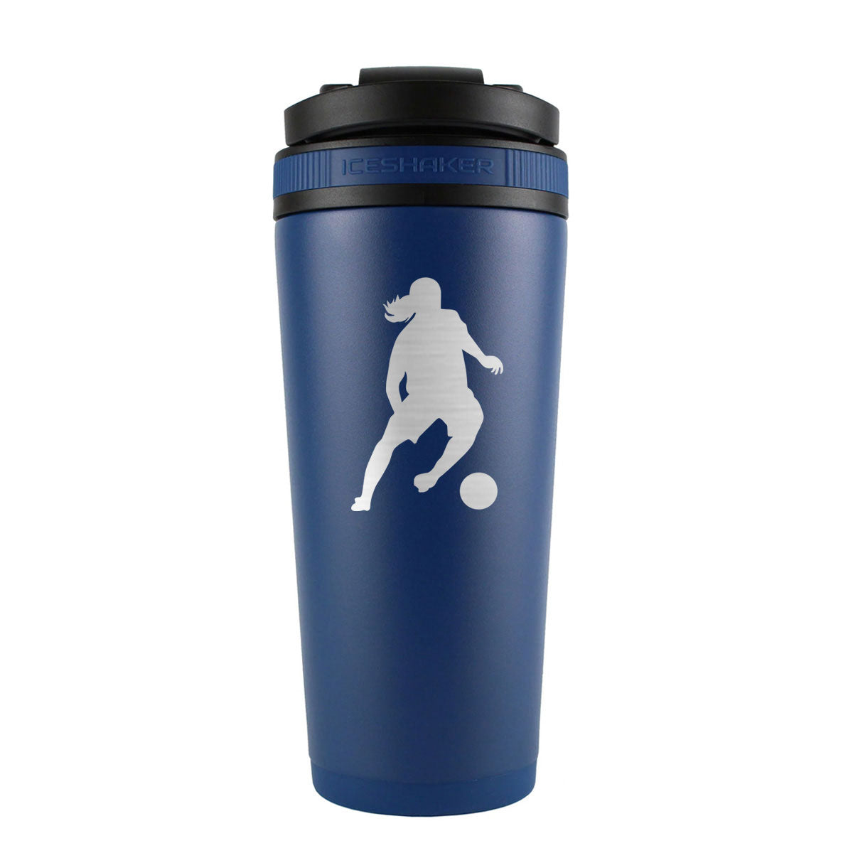 Custom Ronaldinho 26oz Ice Shaker - Navy