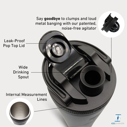 Custom Vertimax 32oz Ice Shaker