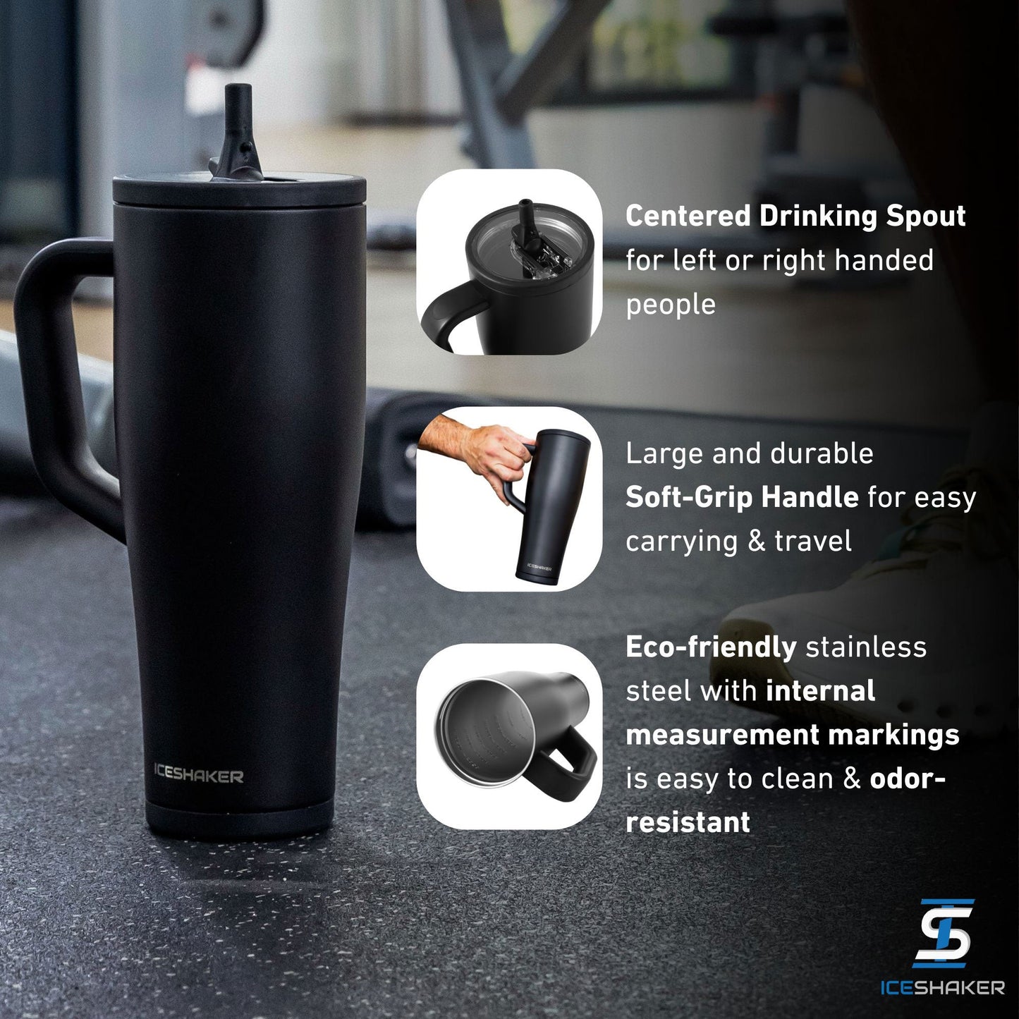 Custom Vertimax 40oz Legend Shaker Tumbler