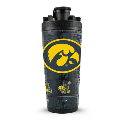 The College Vault - Iowa Hawkeyes 4D Ice Shaker