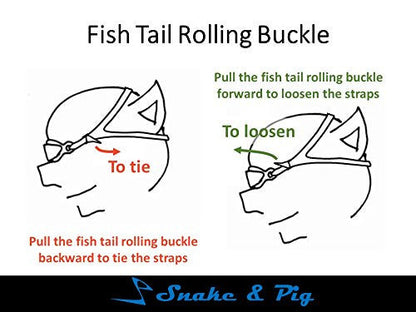 Snake & Pig Basilisk Swimming Goggles