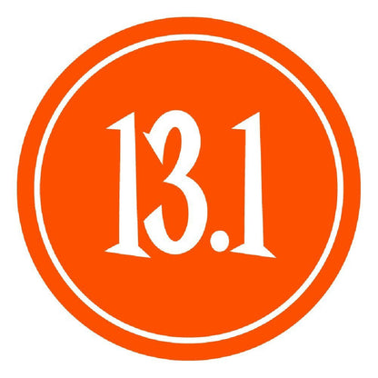 2.5-inch Round Runner Stickers (You Choose the Design & Color) SET OF 4