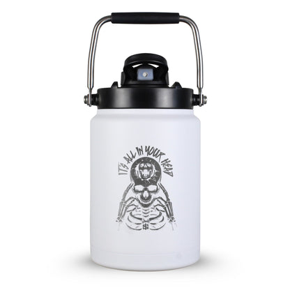 Custom Iron Sanctuary Half Gallon Jugs