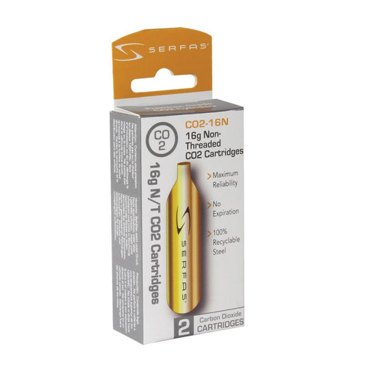 Serfas 16g Non-Threaded CO2 (2 pack)