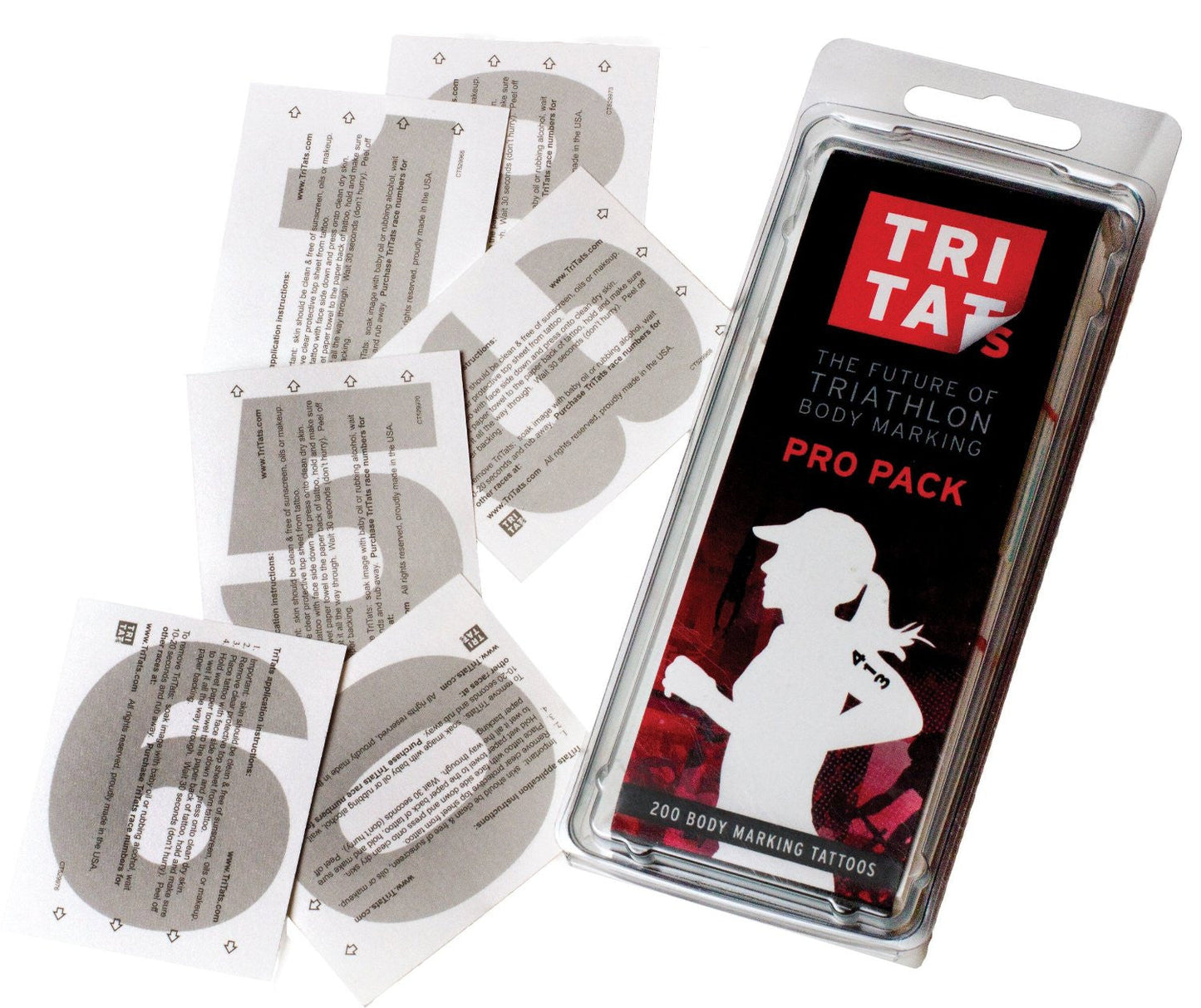 TRITATS PRO PACK (200 pack) 2-inch size