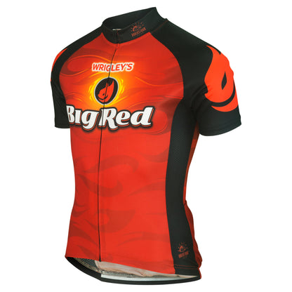 Big Red Men's Cycling Jersey (S, M, L, XL, 2XL, 3XL)