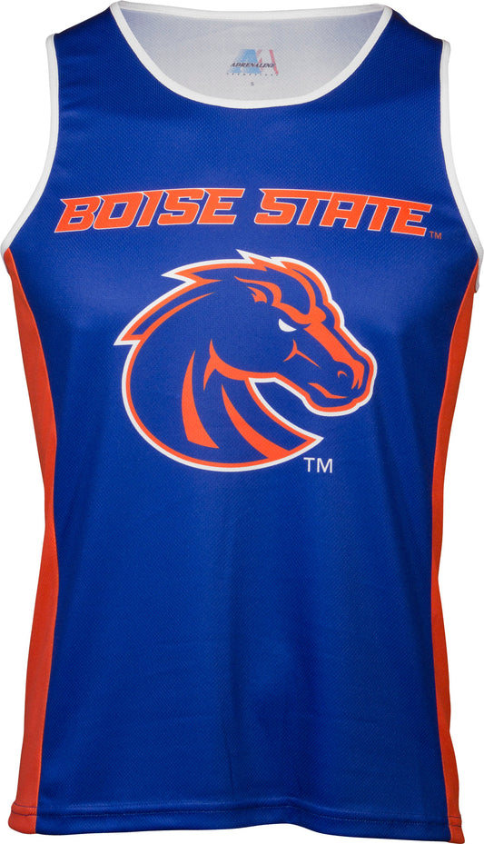 Boise State Broncos Men's RUN/TRI Singlet (X-Small)