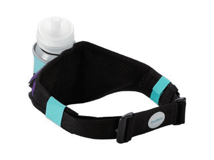 FuelBelt The Crush Water Bottle Carrier Waist Belt - Arctic Blue / Purple