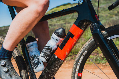 Sideburn 8 Carbon Water Bottle Cage for Gravel and Mountain Bikes (Left)