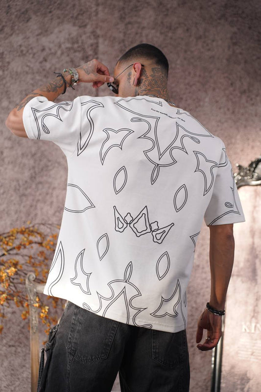 Deftlouwear Digital Print Rayon Shirt - Men's Short Sleeve Beach Shirt - Lightweight Summer Top