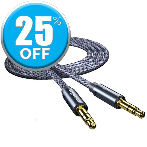 Essager 3.5mm Male to 3.5mm Mal Aux Cable 1.2 Meter