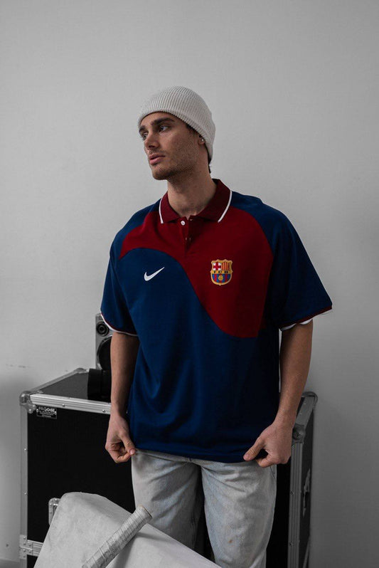 FC Barcelona Football Jersey - Official Emblem