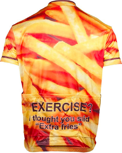 Extra Fries Men's Cycling Jersey (L, XL)
