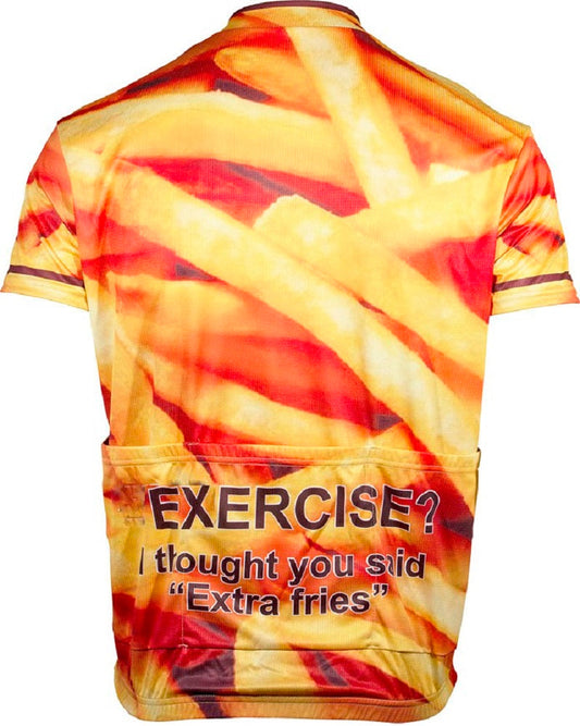 Extra Fries Men's Cycling Jersey (L, XL)