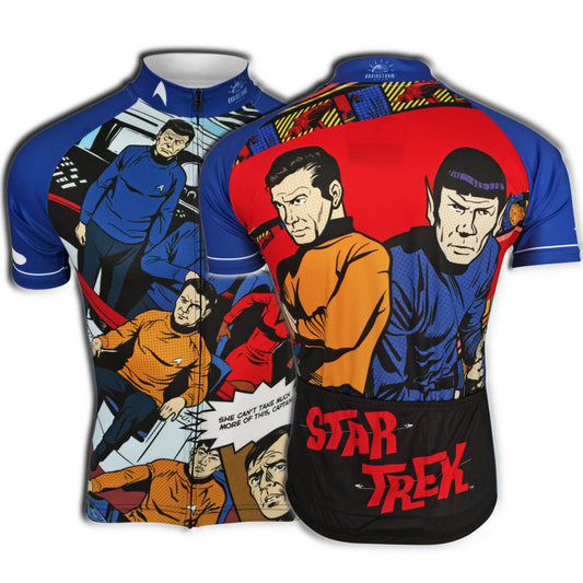 Star Trek Galaxy Pop Men's Cycling Jersey (Small)