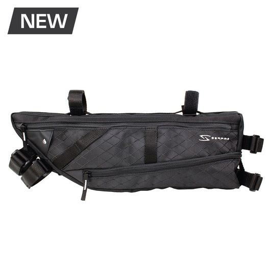 Serfas Ark Expandable Half-Frame Bicycle Bag (Black)