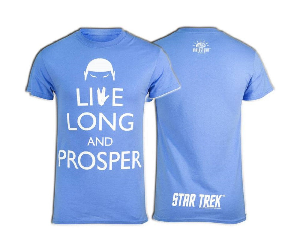 Star Trek "Live Long and Prosper" Men's Tech Shirt (S, M, XL, 2XL)