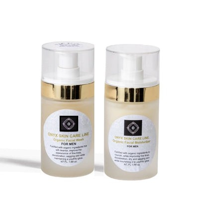 Two-Step Organic System Facial Wash and Moisturizer - For Young Adults/Teens