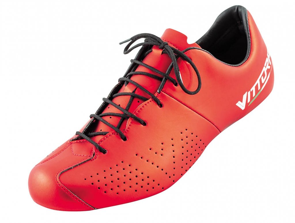Vittoria Mondiale Road Cycling Shoes LOOK Soles (Red) 45.5