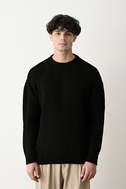 Modern Oversized Knit Sweater