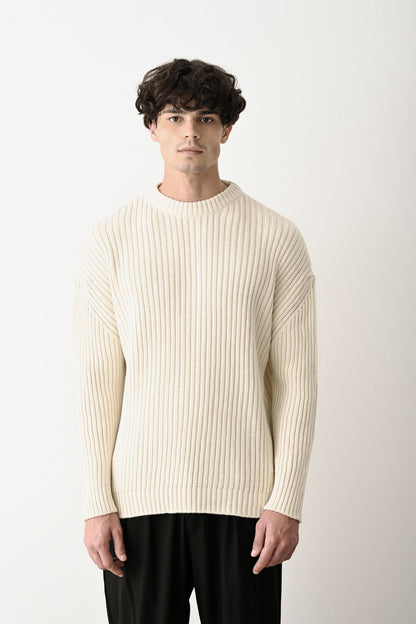 Modern Oversized Knit Sweater