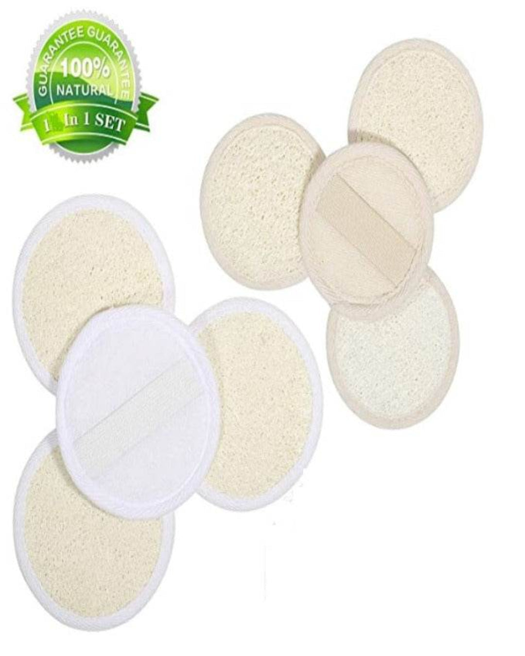 #1 NATURAL EXFOLIATING FACIAL SPONGE - ITEM CODE: 660457582742