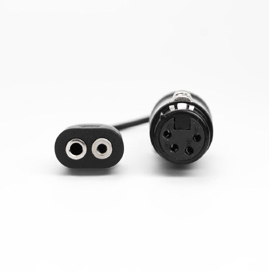 On Set Headsets™️ Live Comms Adapter Motorola 2-Pin M1 to 4-Pin XLR