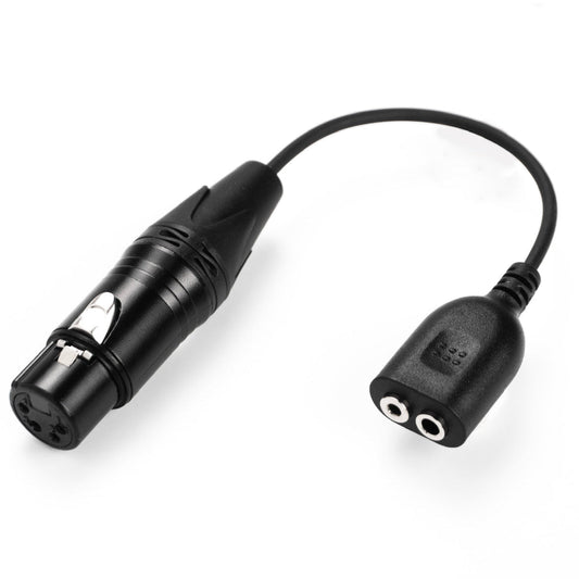 On Set Headsets™️ Live Comms Adapter Motorola 2-Pin M1 to 4-Pin XLR