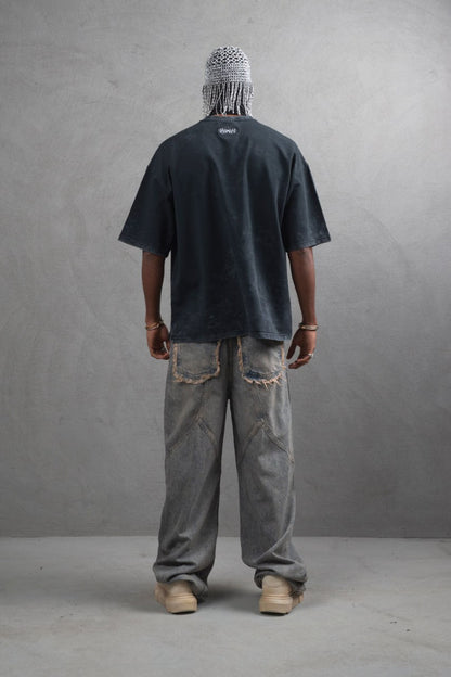 What We Wear Panel Oversize Cotton T-Shirt