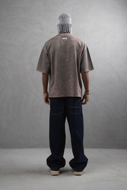What We Wear Panel Oversize Cotton T-Shirt