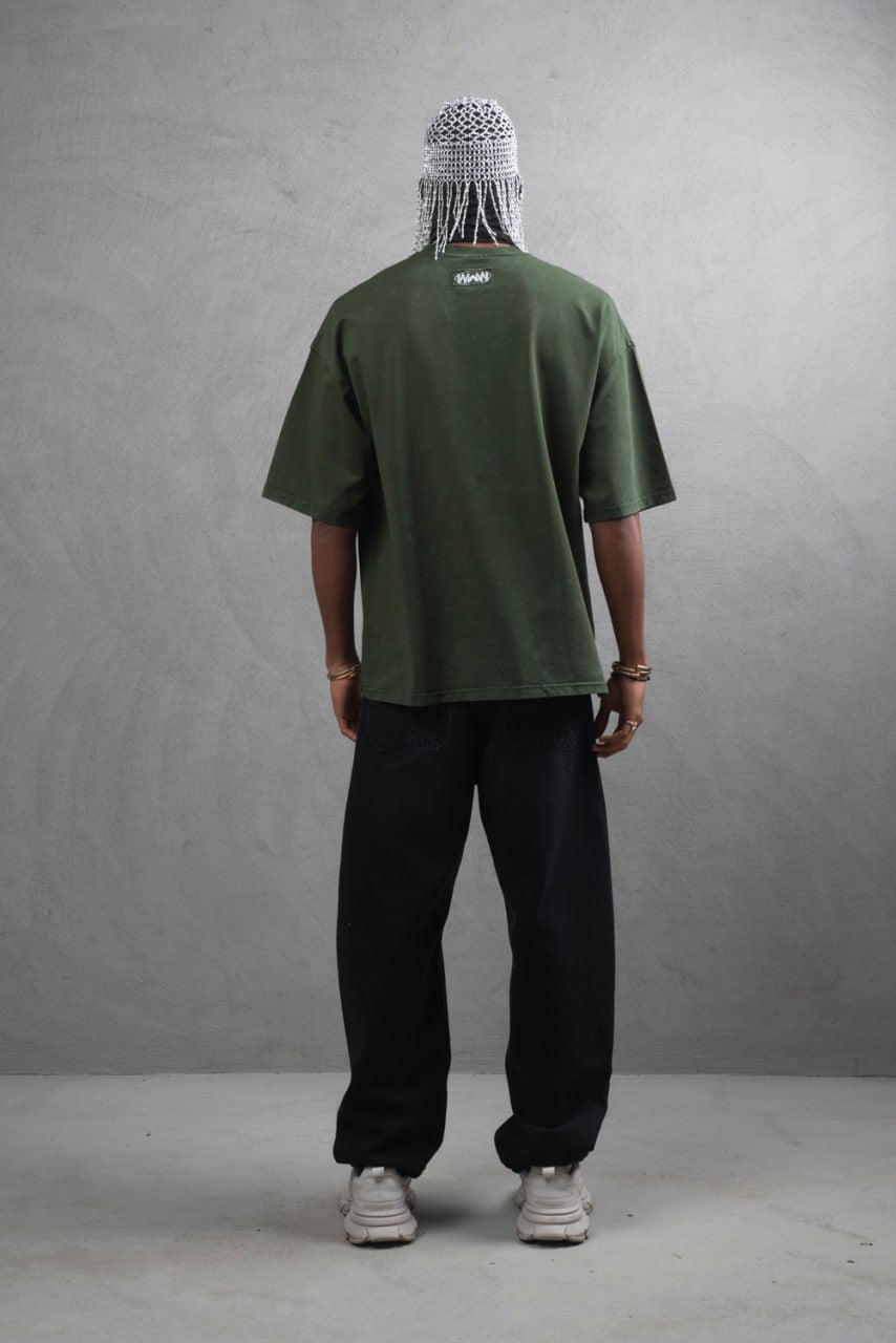 What We Wear Panel Oversize Cotton T-Shirt