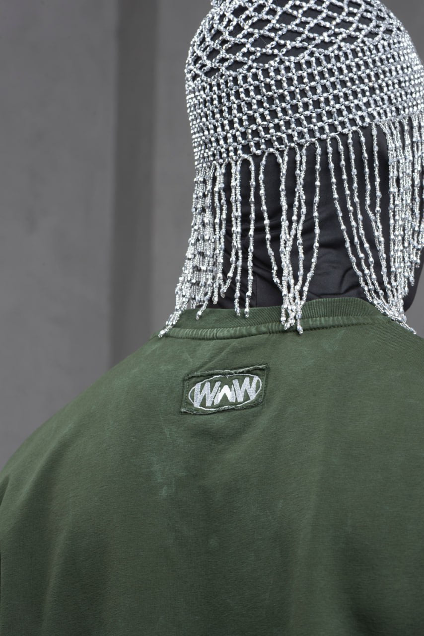 What We Wear Panel Oversize Cotton T-Shirt