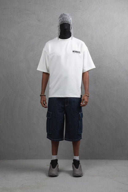 What We Wear MEMBERS Oversize Graphic Cotton T-Shirt – Unisex Streetwear