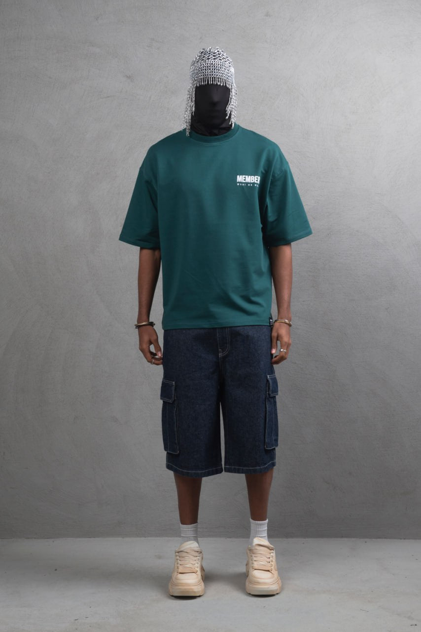 What We Wear MEMBERS Oversize Graphic Cotton T-Shirt – Unisex Streetwear