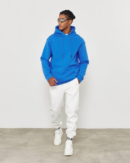Oversized 3-Thread Hoodie Sweatpants Set