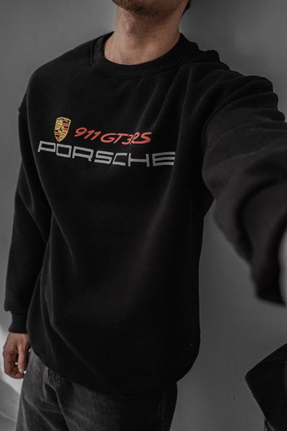 Porsche Printed Oversized Sweatshirt