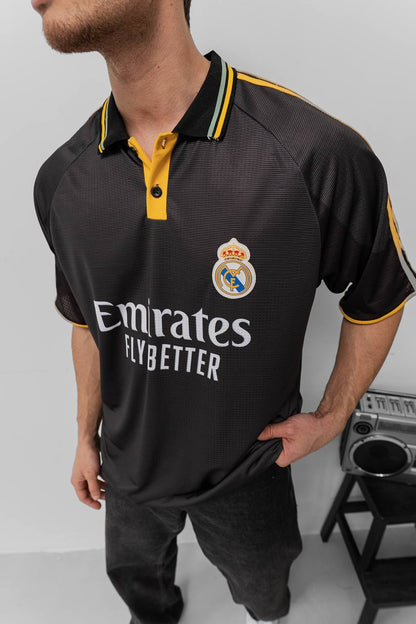 Real Madrid 2024-25 Home Jersey | Unisex Cotton Fan Shirt