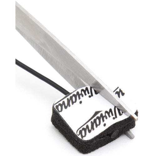 Viviana Pads Soft Foam Mounts for Lavalier Microphones - 12 and 30 Pack (Black, White)