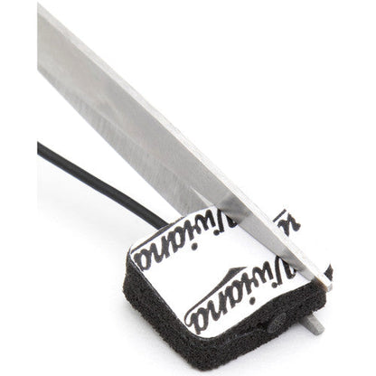 Viviana Pads Soft Foam Mounts for Lavalier Microphones - 12 and 30 Pack (Black, White)