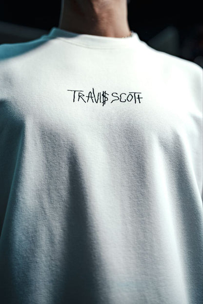 Travis Scott Look Mom I Can Fly Graphic Cotton Tee