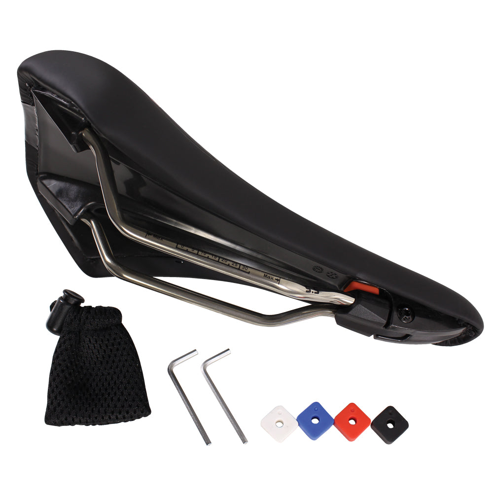 Serfas Variant 2 Adjustable Base Bicycle Saddle - VAR-2