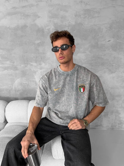 Vintage Italia T-Shirt – Italian Pride Cotton Tee