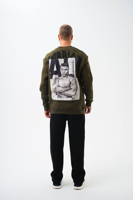 Warrior' Muhammad Ali Sweatshirt: The Greatest of All Time