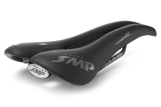 Selle SMP Well Saddle with Carbon Rails (Black)